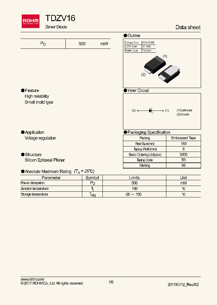 TDZV16_9012981.PDF Datasheet