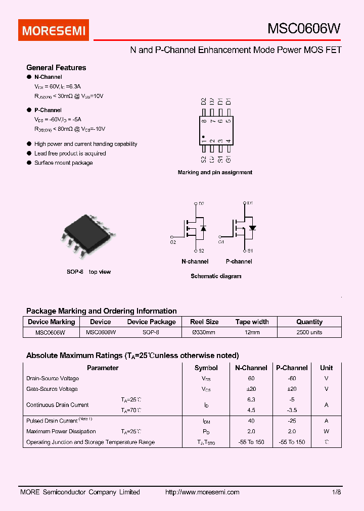 MSC0606W_9017407.PDF Datasheet