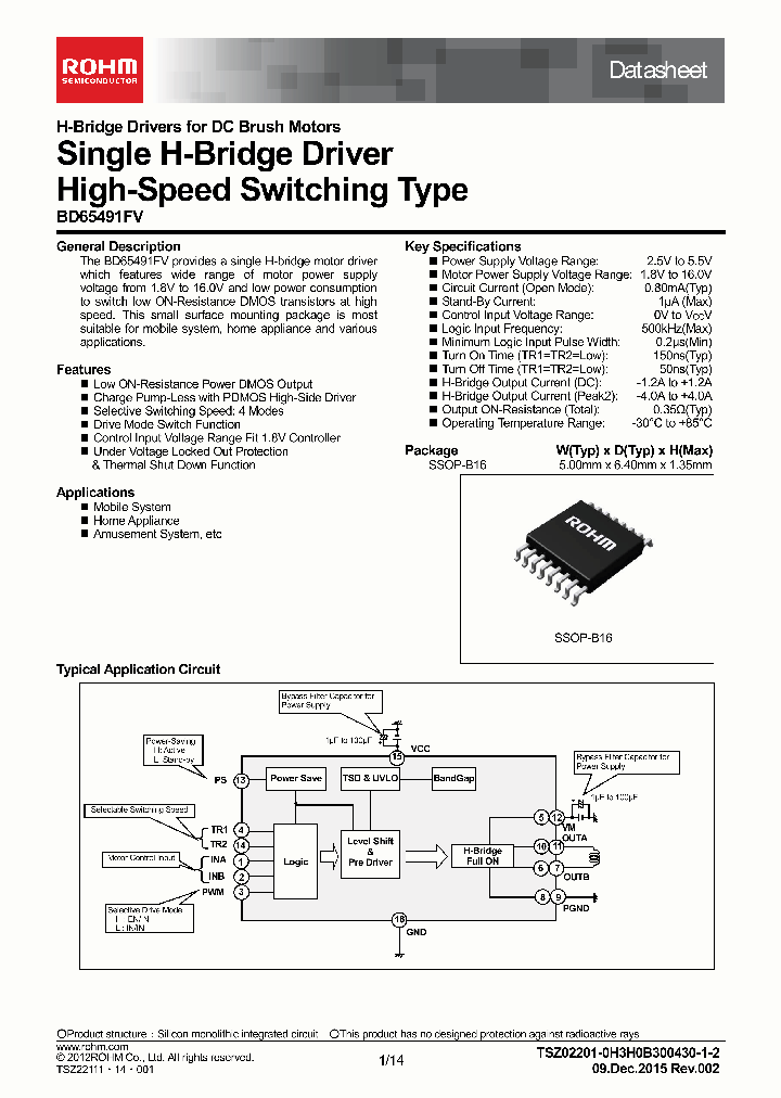 BD65491FV_9018894.PDF Datasheet