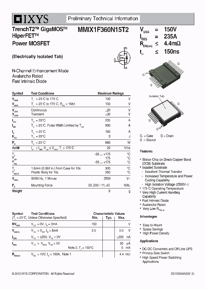 MMIX1F360N15T2_9020325.PDF Datasheet