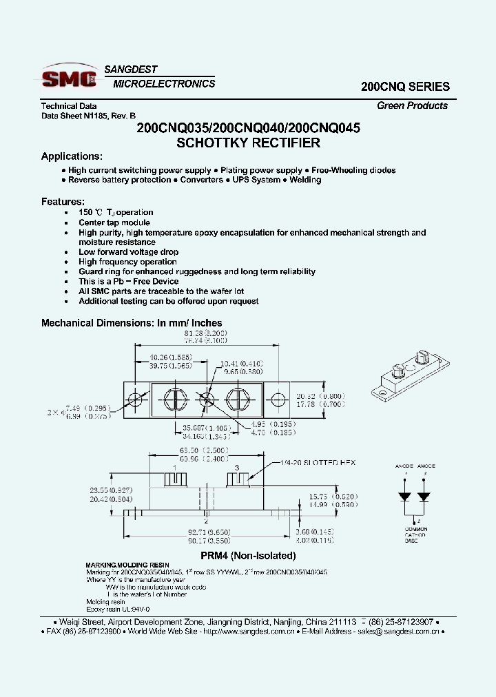 200CNQ035_9022635.PDF Datasheet