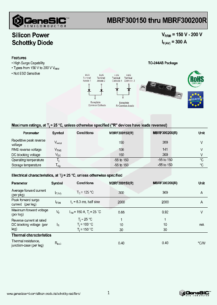 MBRF300150_9024058.PDF Datasheet