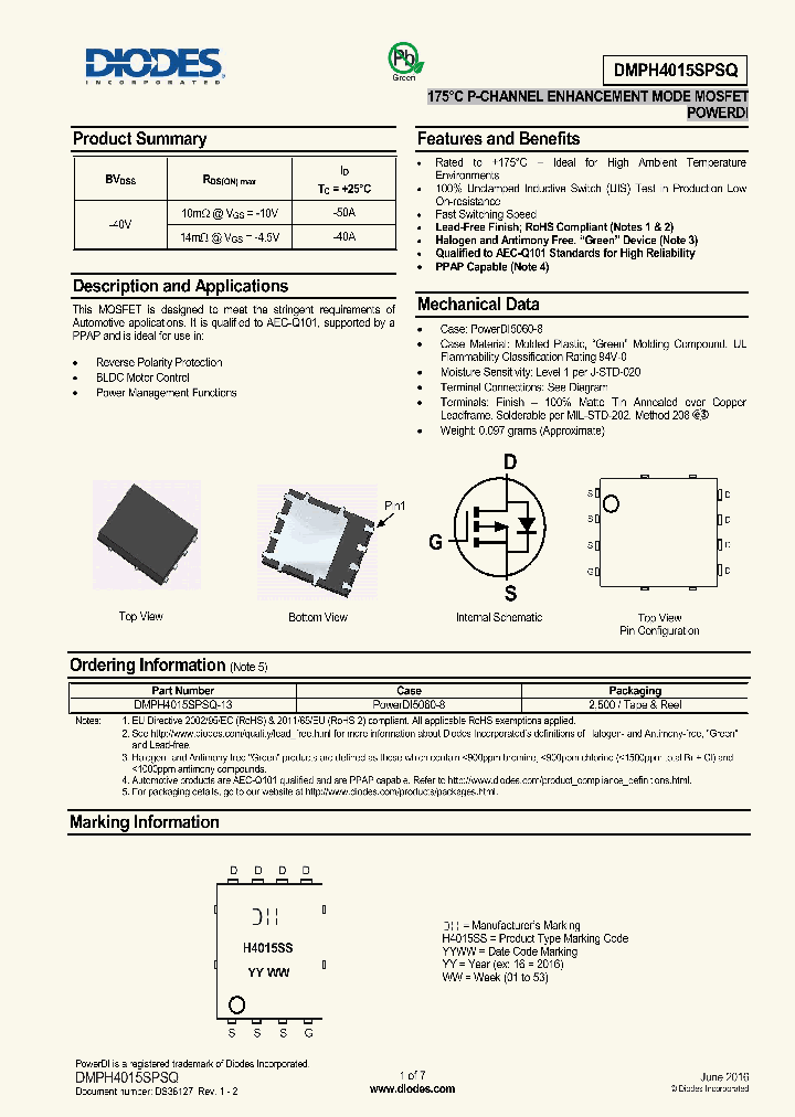 DMPH4015SPSQ_9023847.PDF Datasheet