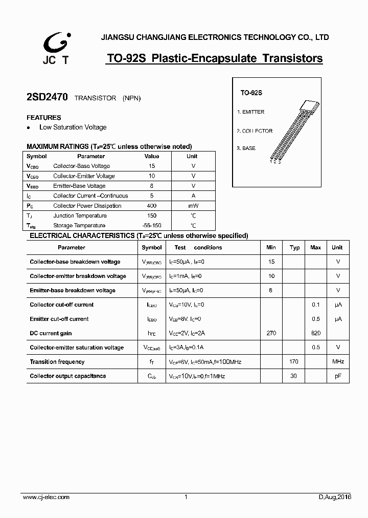 2SD2470_9026023.PDF Datasheet