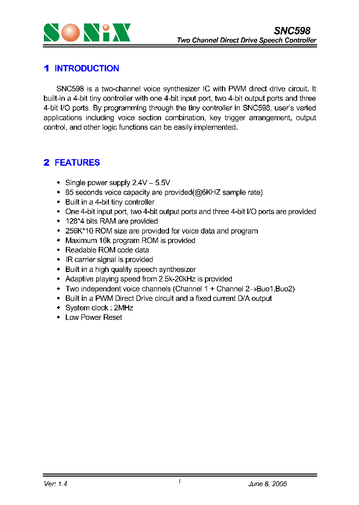 SNC598_9028375.PDF Datasheet