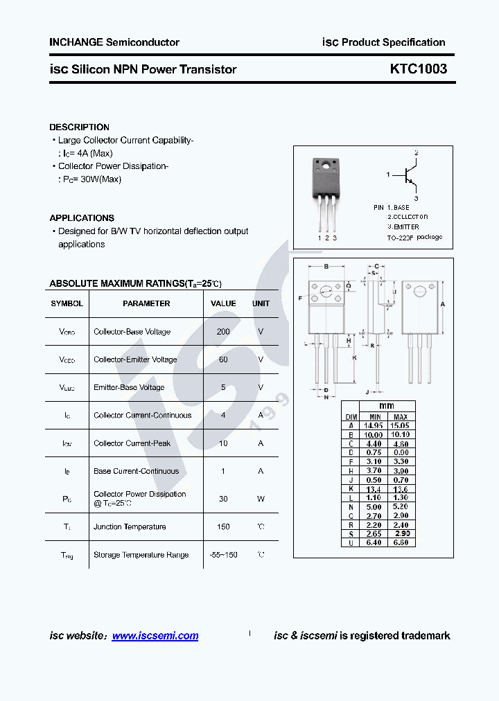 KTC1003_9029281.PDF Datasheet