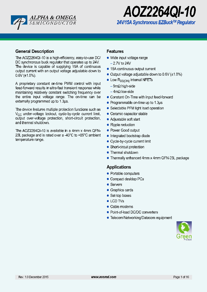 AOZ2264QI-10_9029527.PDF Datasheet