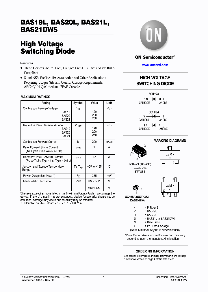 NSVBAS20LT3G_9031578.PDF Datasheet