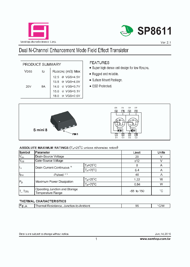 SP8611_9034545.PDF Datasheet