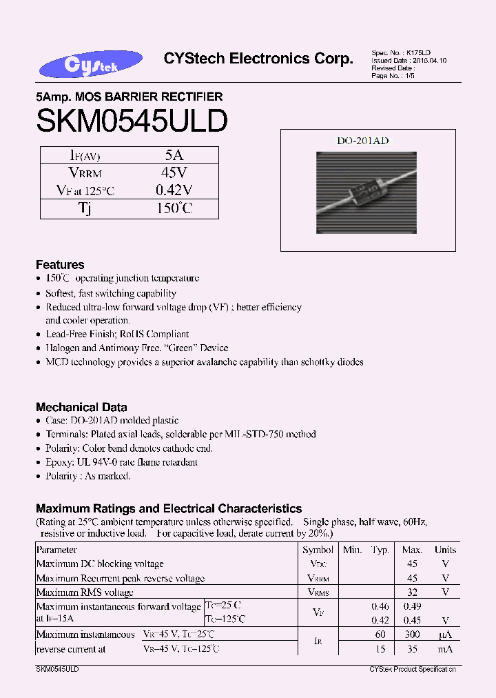 SKM0545ULD_9034967.PDF Datasheet