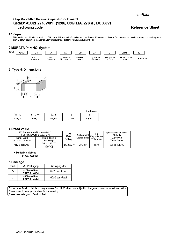 GRM31A5C2H271JW01_9036982.PDF Datasheet