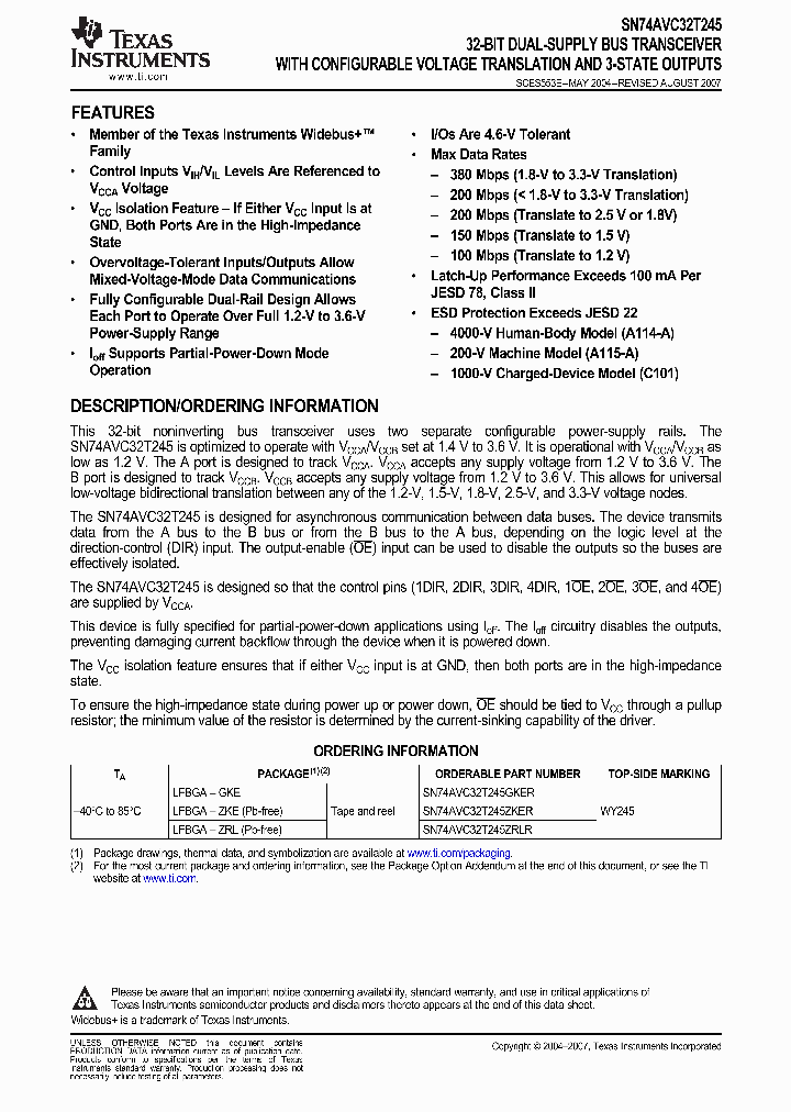 SN74AVC32T245_9037853.PDF Datasheet