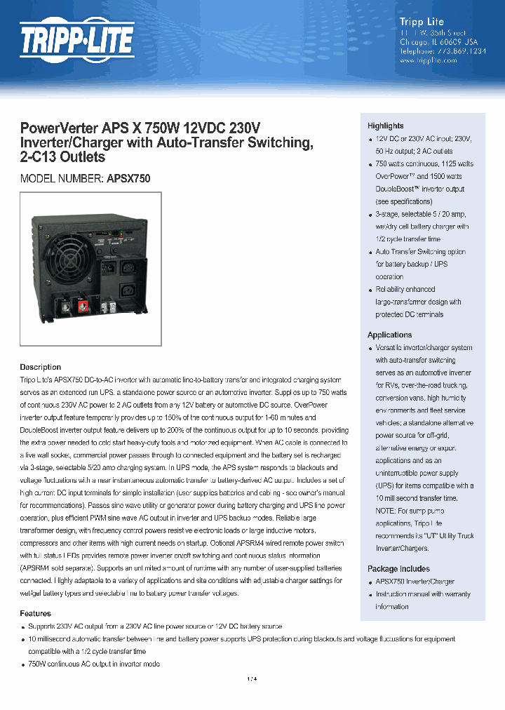 APSX750_9038391.PDF Datasheet