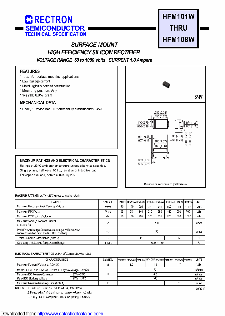 HFM101W_9038599.PDF Datasheet