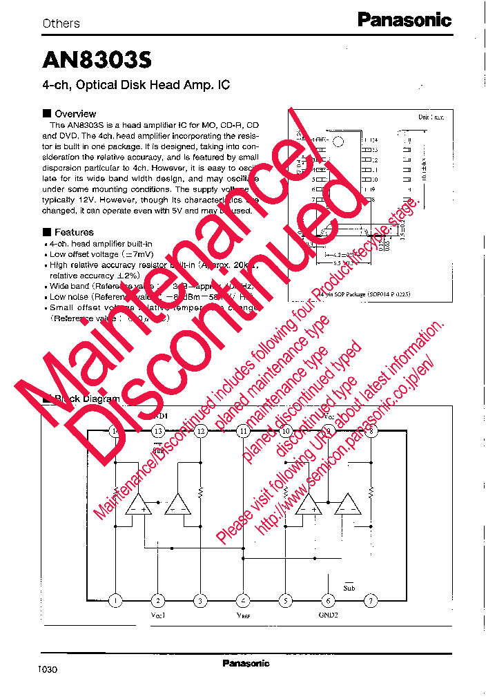 AN8303S_9039887.PDF Datasheet