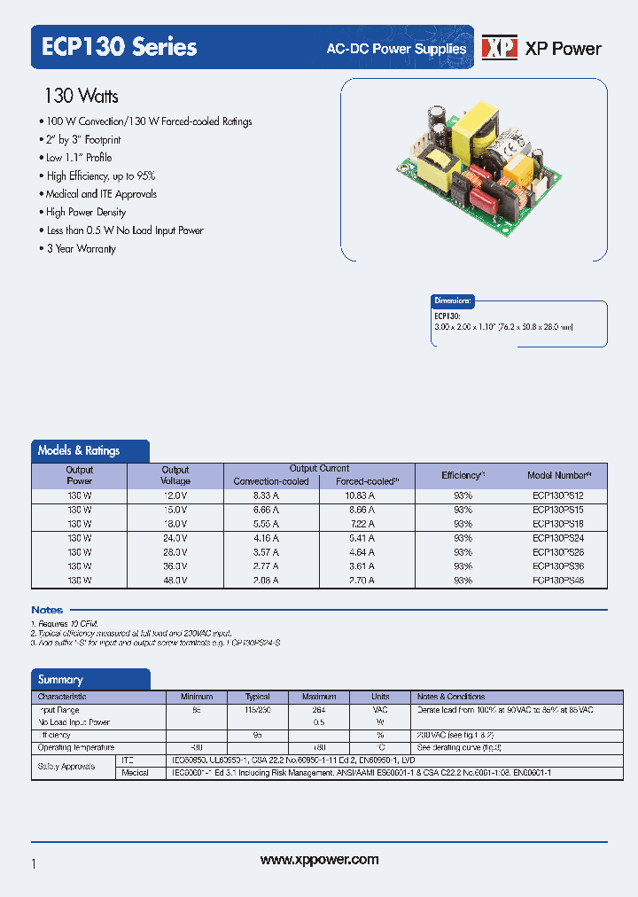 ECP130PS12_9042885.PDF Datasheet