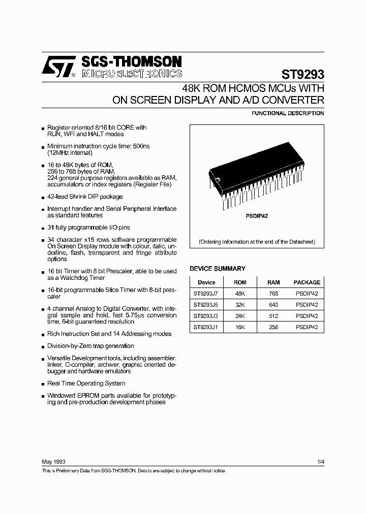 ST9293J5_9043826.PDF Datasheet