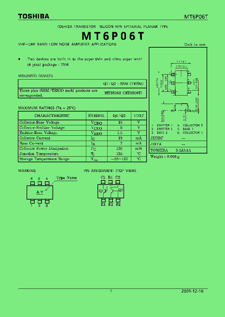 MT6P06T_9044727.PDF Datasheet