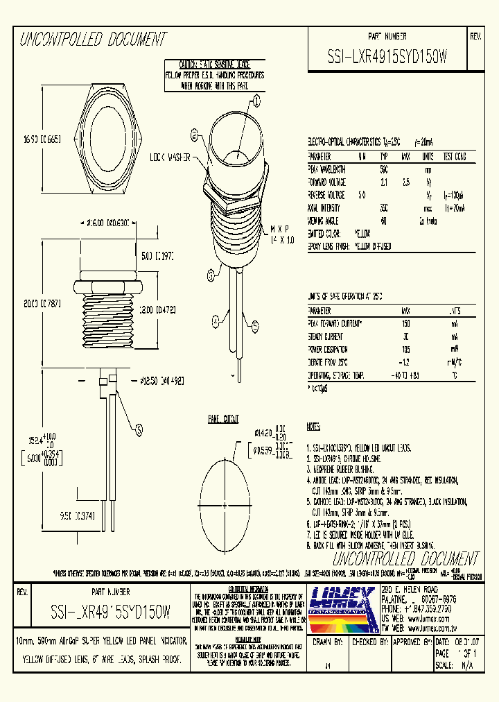 SSI-LXR4915SYD150W_9047737.PDF Datasheet