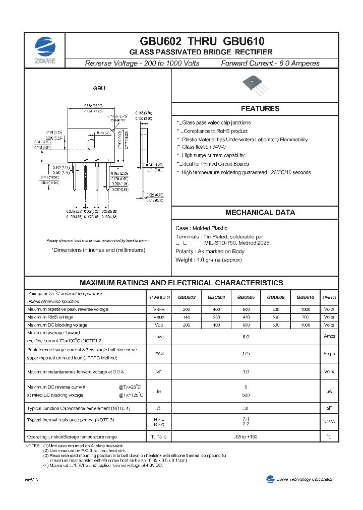 GBU608_9053004.PDF Datasheet