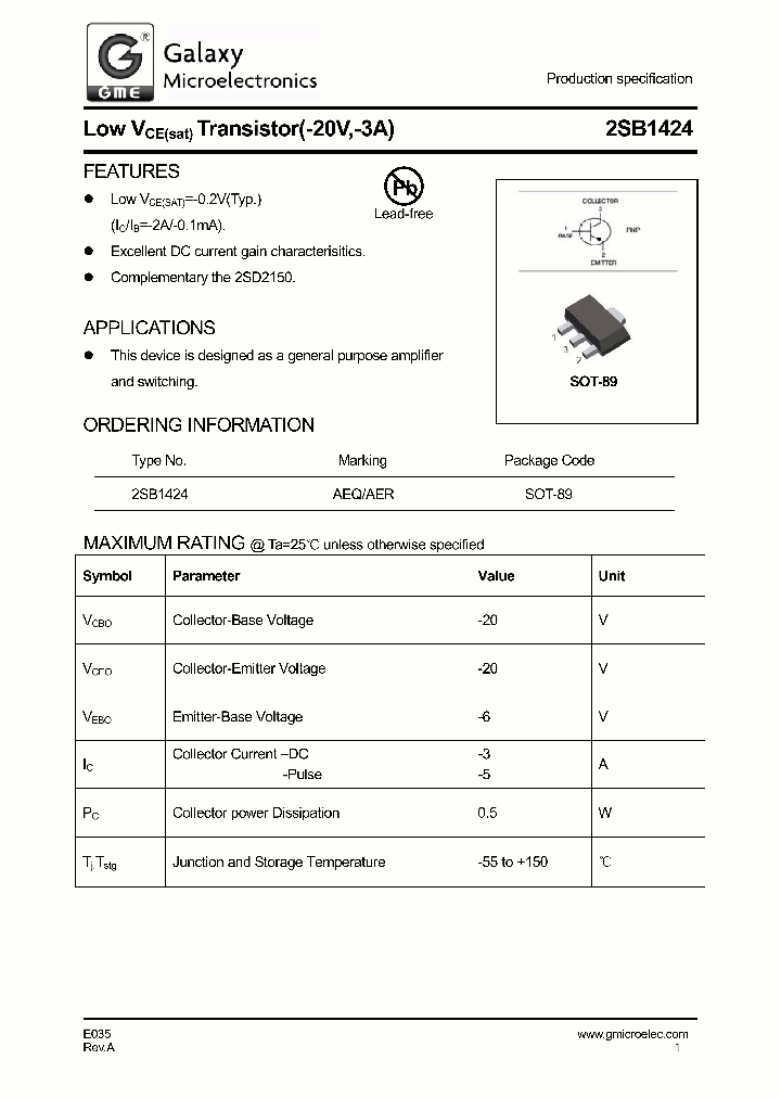 2SB1424_9053648.PDF Datasheet