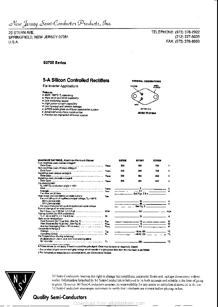 S3700_9054077.PDF Datasheet