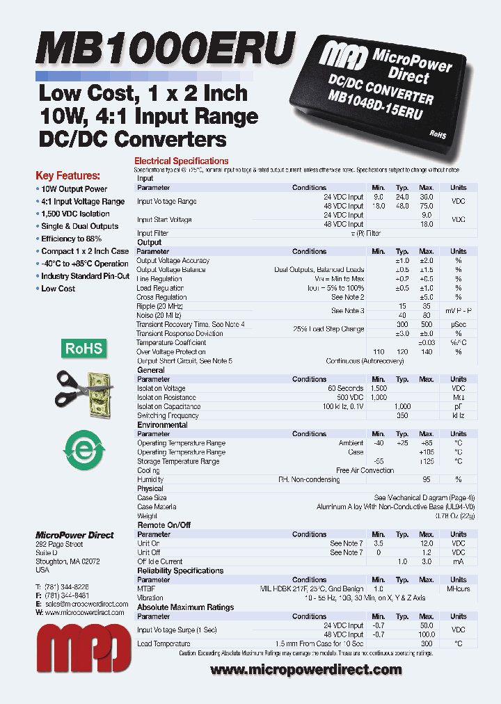 MB1000ERU_9054436.PDF Datasheet