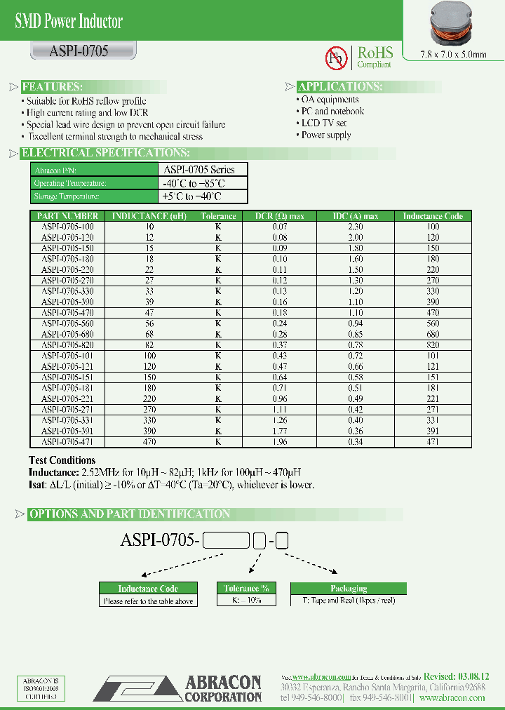 ASPI-0705-100_9060258.PDF Datasheet