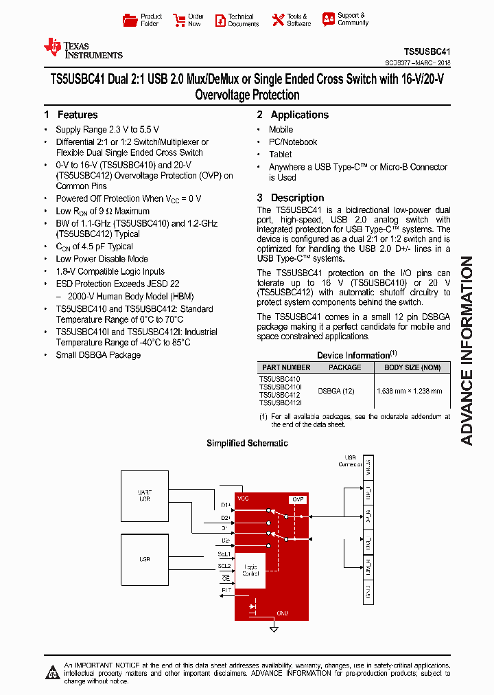 XTS5USBC410YFFR_9060446.PDF Datasheet