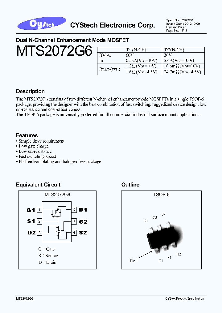 MTS2072G6_9062218.PDF Datasheet