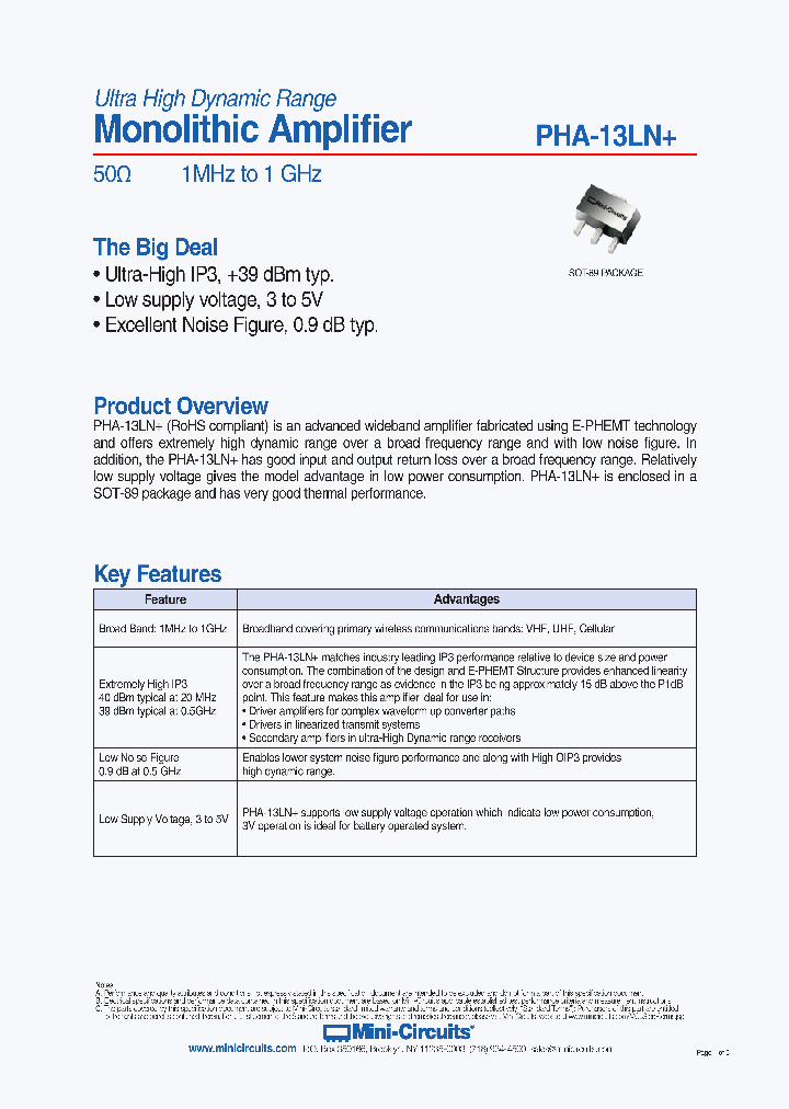 PHA-13LN_9062334.PDF Datasheet