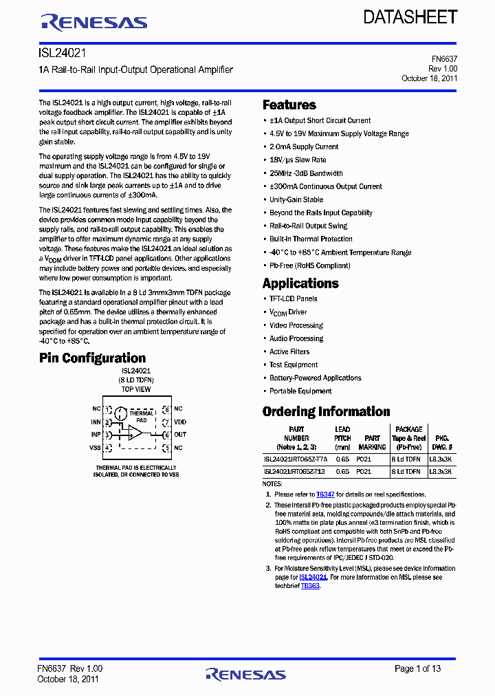 ISL24021IRT065Z-T13_9062433.PDF Datasheet