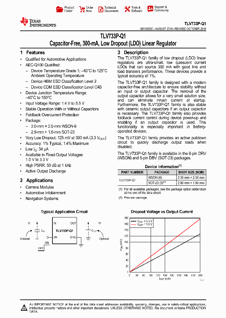 TLV73312PQDRVRQ1_9064650.PDF Datasheet