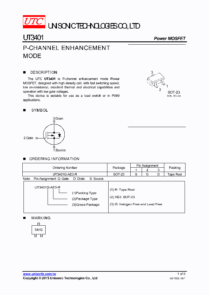 UT3401G-AE3-R_9069951.PDF Datasheet