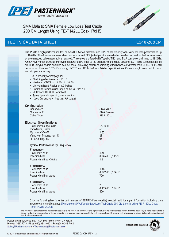 PE340-200CM_9070275.PDF Datasheet