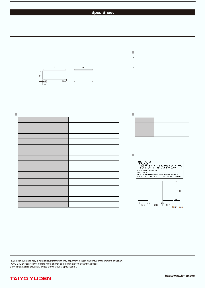 MAKK2016H1R0M_9070463.PDF Datasheet