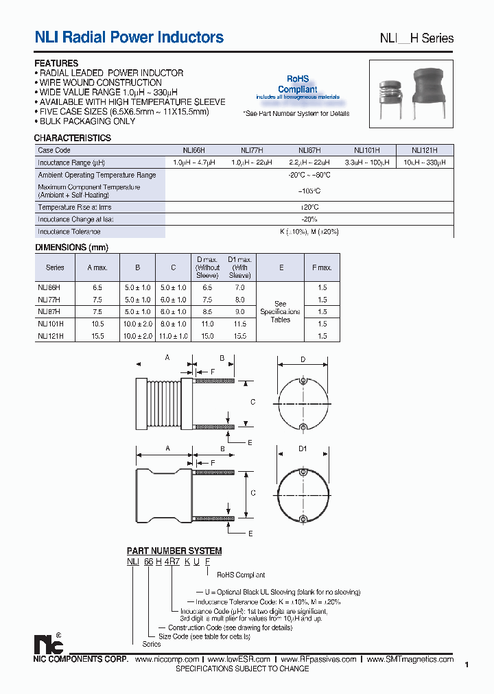 NLI77H100K-F_9072048.PDF Datasheet