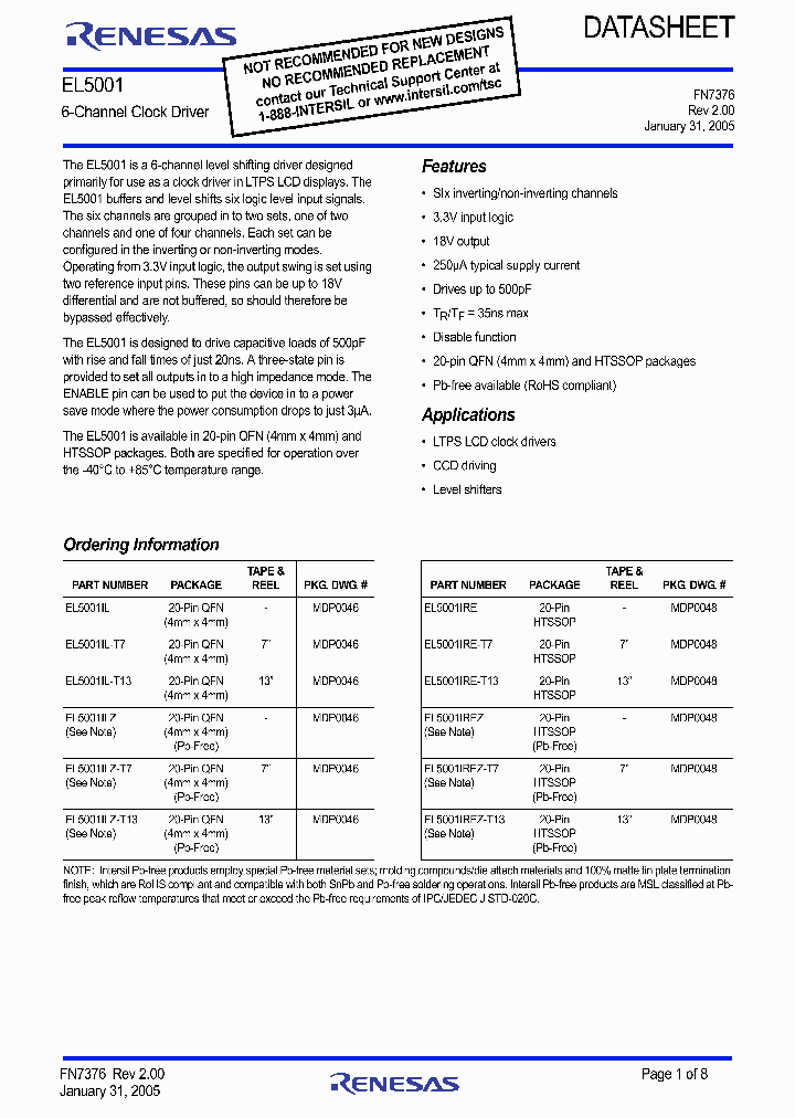 EL5001IRE-T13_9074425.PDF Datasheet