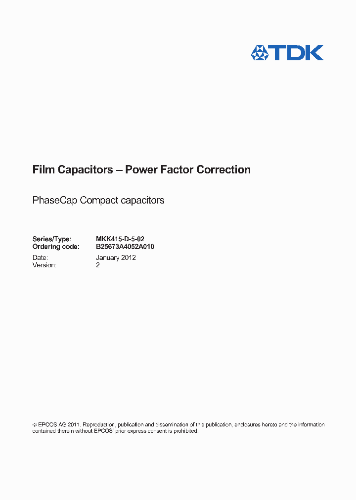 B25673A4052A010_9075857.PDF Datasheet