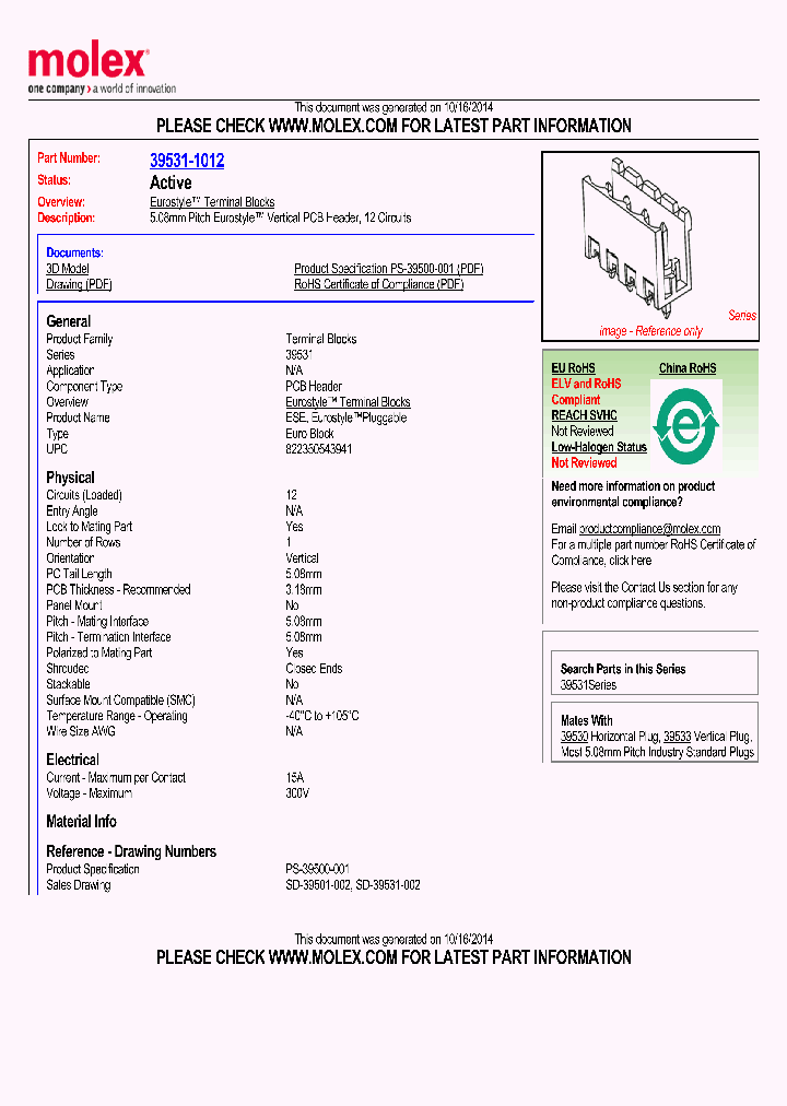 39531-1012_9076035.PDF Datasheet