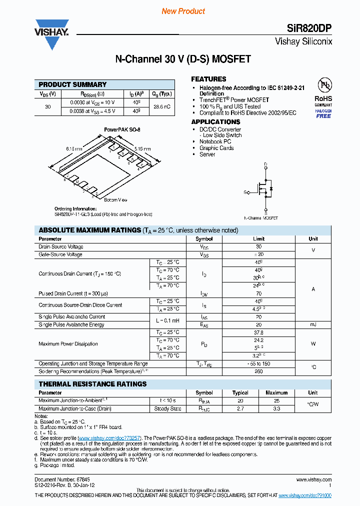 SIR820DP_9078631.PDF Datasheet