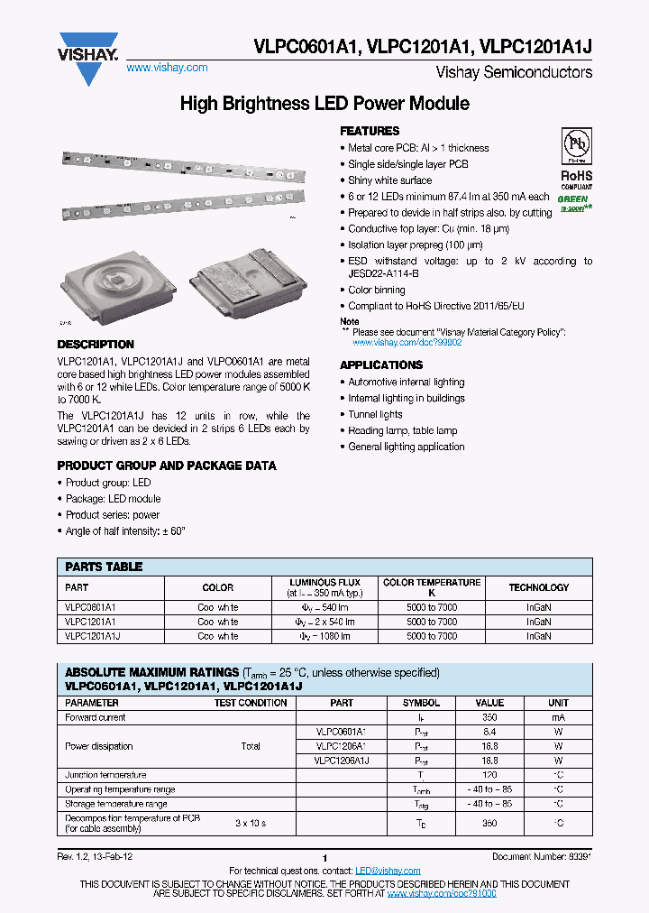 VLPC0601A1_9079375.PDF Datasheet