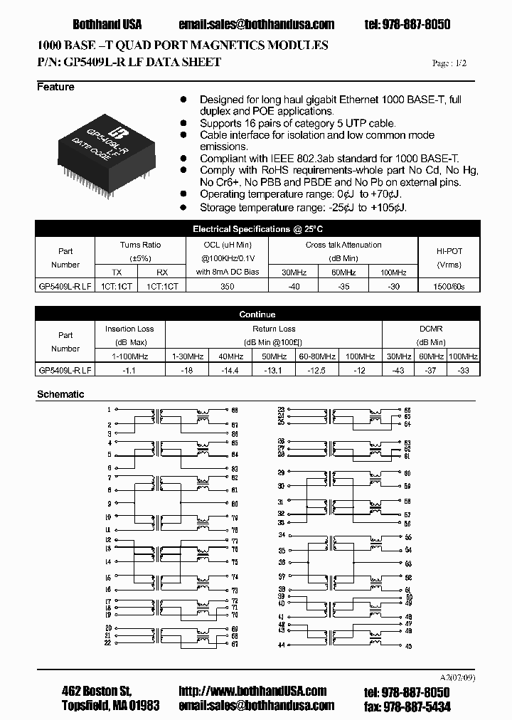 GP5409L-R-LF_9082606.PDF Datasheet