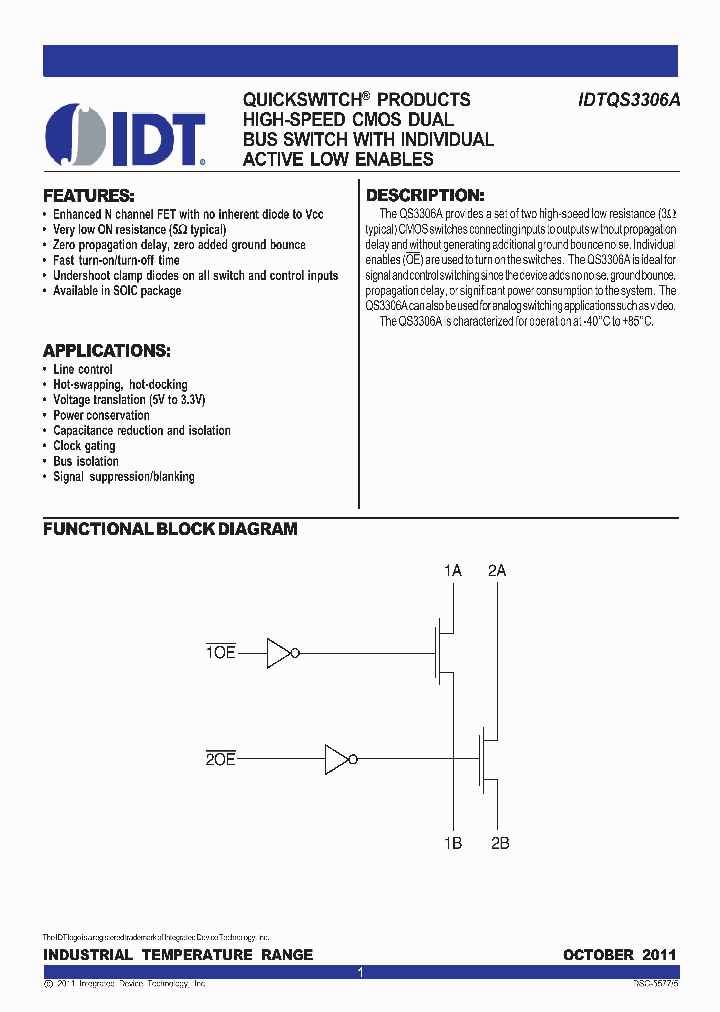 QS3306AS1G8_9083098.PDF Datasheet