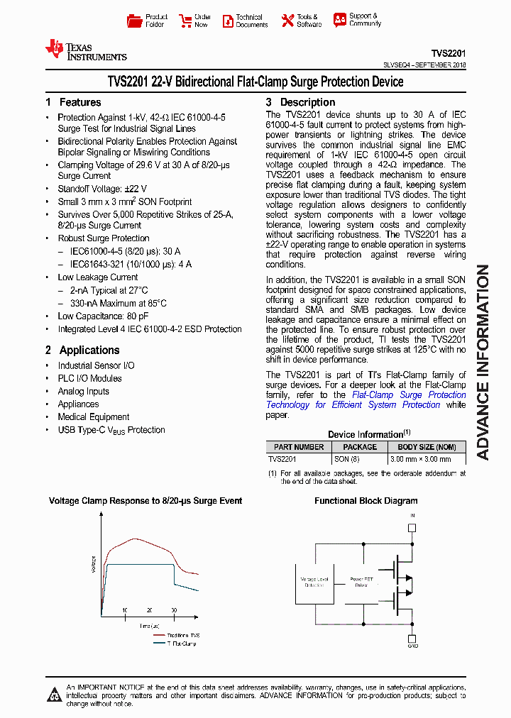 TVS2201_9083355.PDF Datasheet