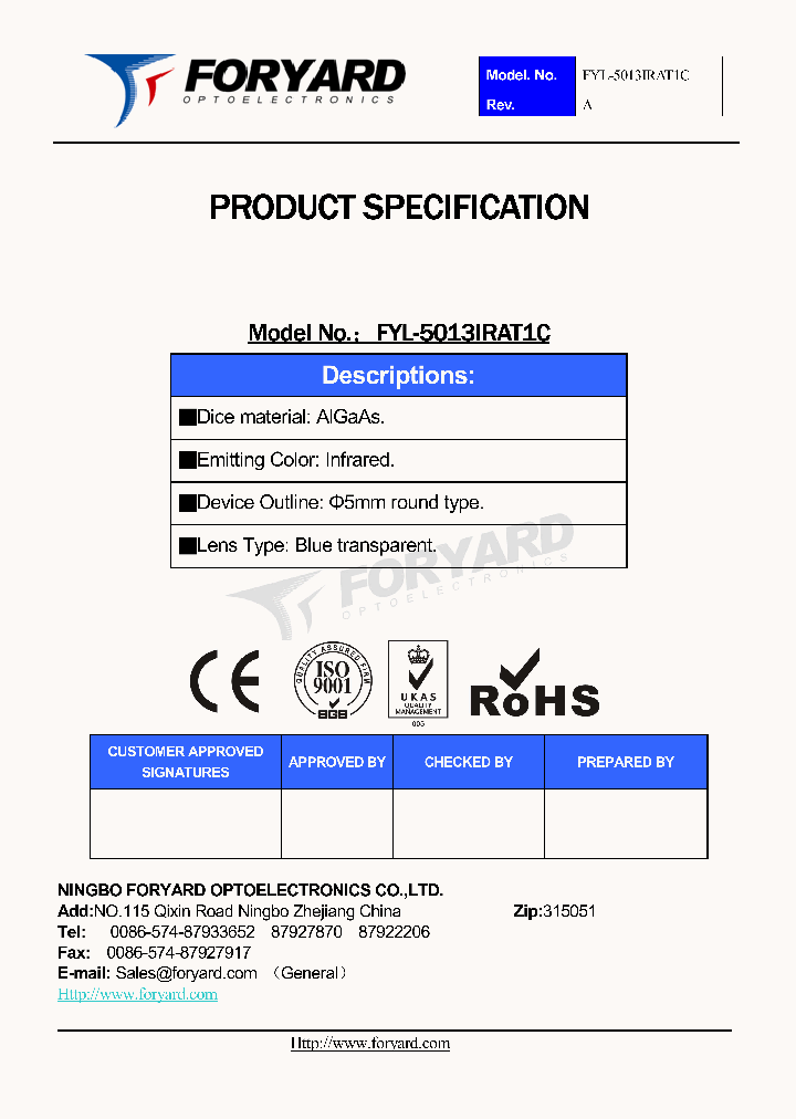 FYL-5013IRAT1C-15_9083500.PDF Datasheet