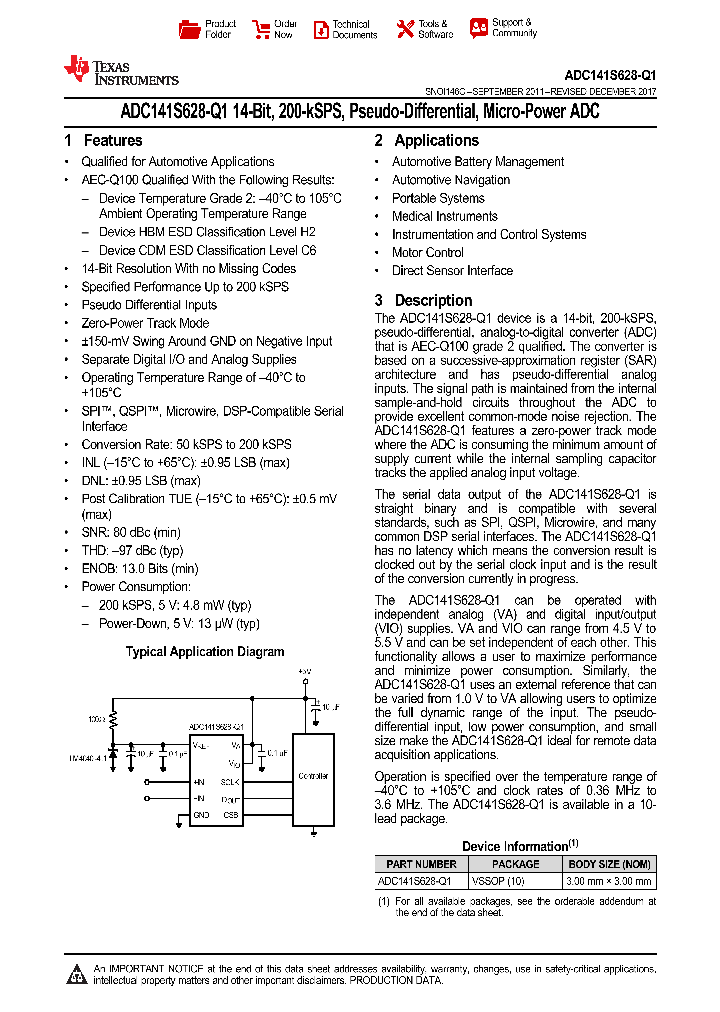 ADC141S628-Q1_9086101.PDF Datasheet