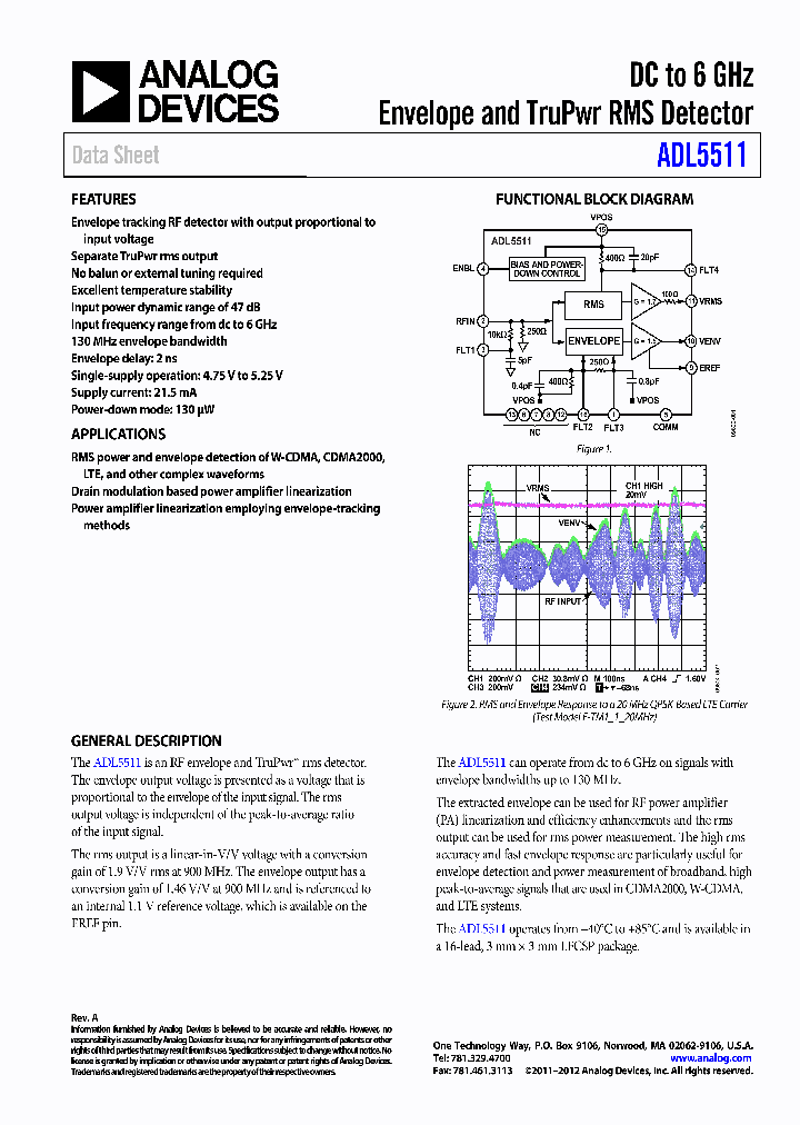 ADL5511_9087682.PDF Datasheet