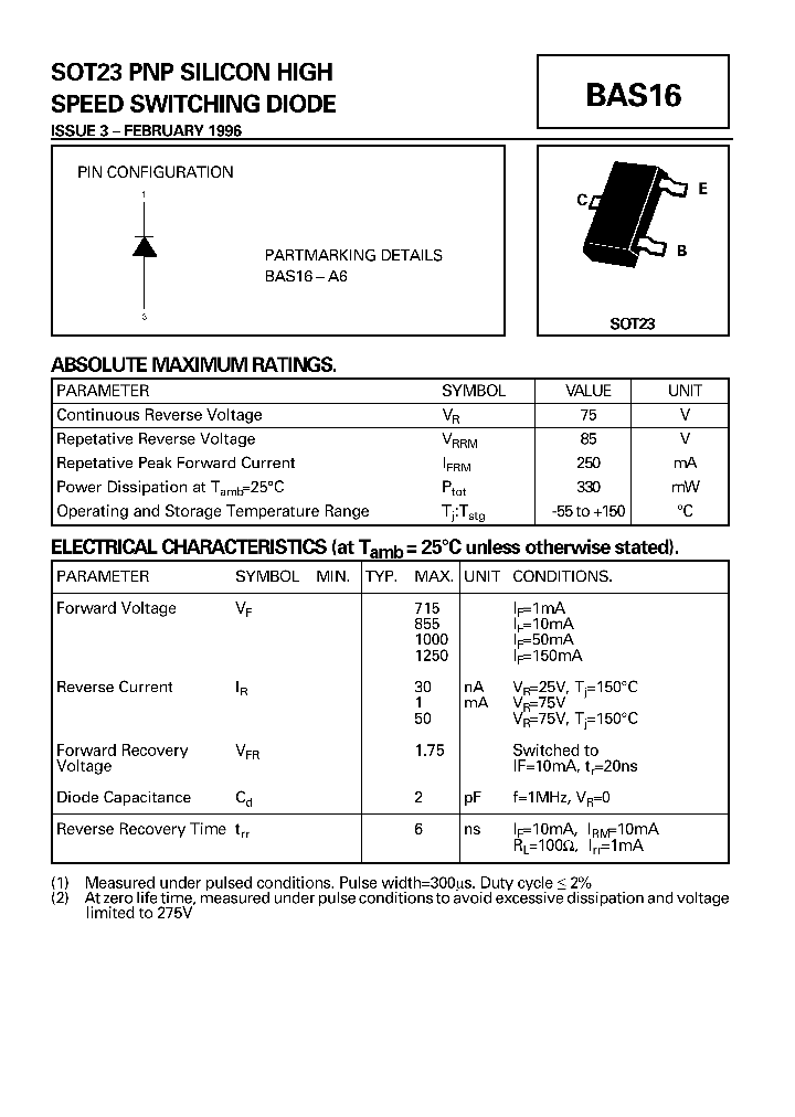 BAS16Z_9087644.PDF Datasheet