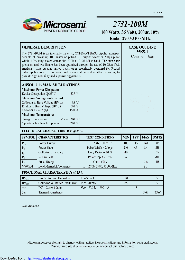 2731-100M_9088405.PDF Datasheet